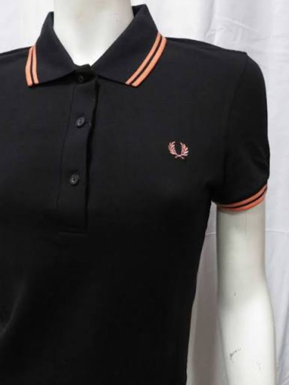 Fred Perry Ladies Twin Tipped Polo